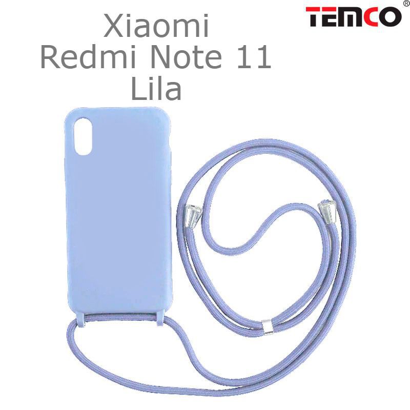 Funda Colgante Xiaomi Redmi Note 11 5G Lila