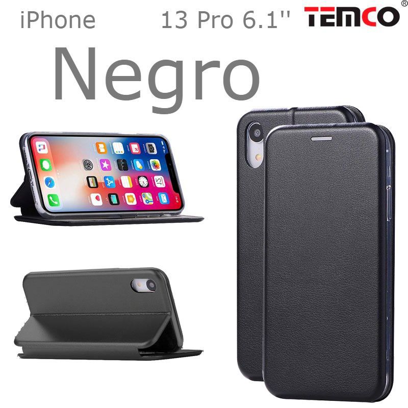 Funda Concha iPhone 13 Pro 6.1'' Negro