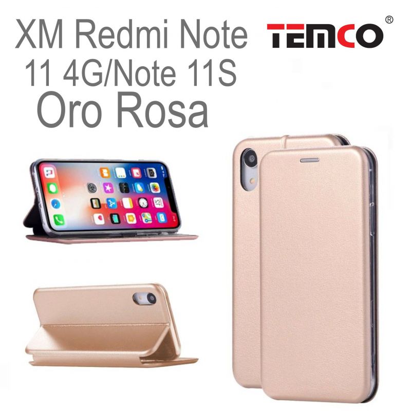 Funda Concha XM Redmi Note 11 4G/ Note 11S OroRosa
