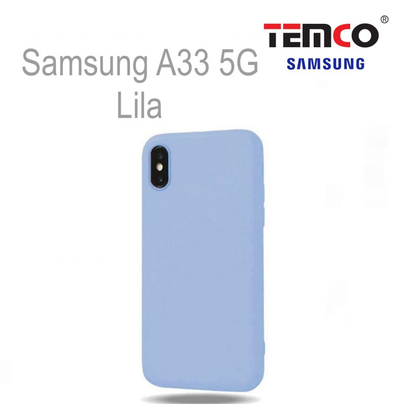 Funda Silicona Samsung A33 5G Lila