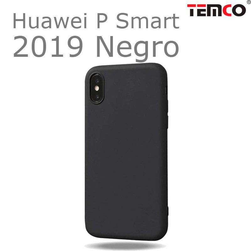 Funda Silicona Huawei P Smart 2019 Negro