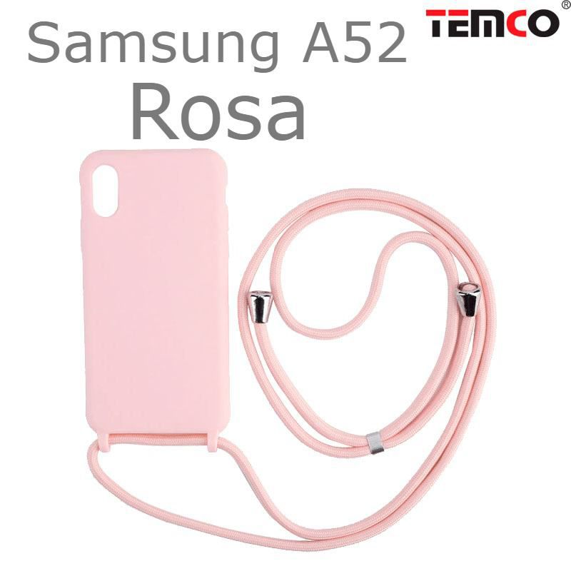 Funda Colgante Samsung A52 Rosa