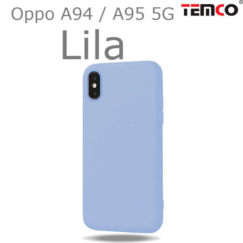 Funda Silicona Oppo A94 / A95 5G Lila