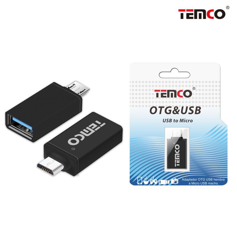 Adapter OTG female to Micro USB male Black