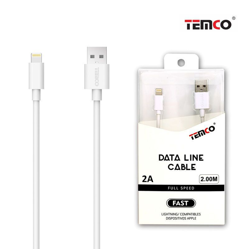 Cable 5V 2A 2M Apple White