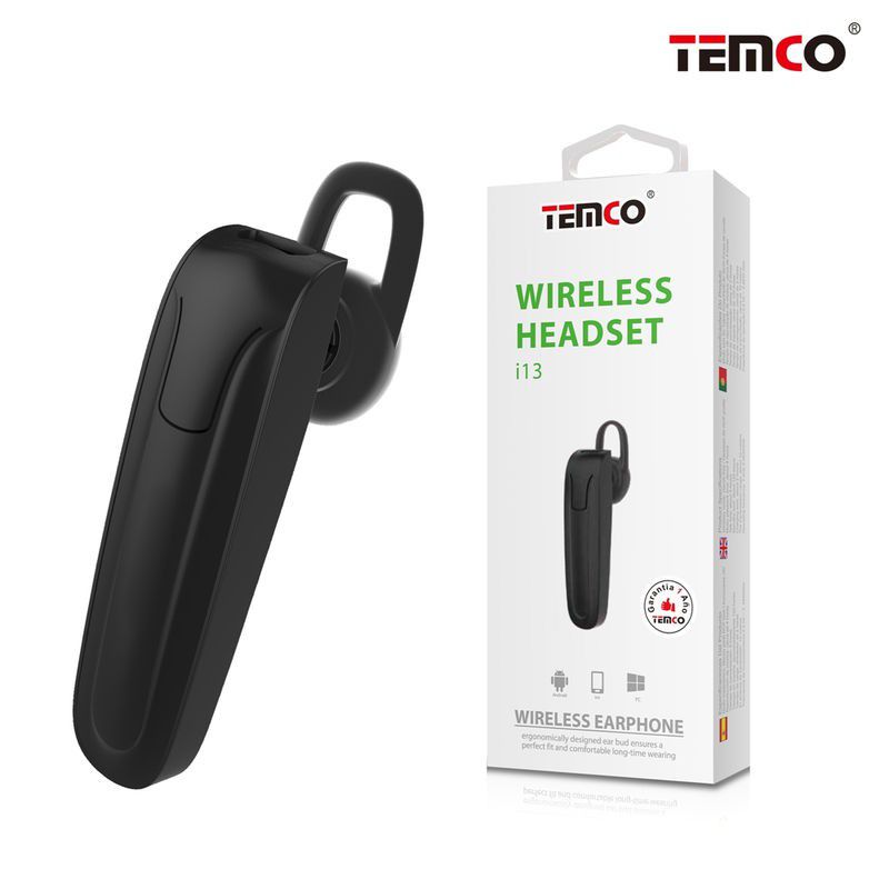 Temco Black Bluetooth Handsfree