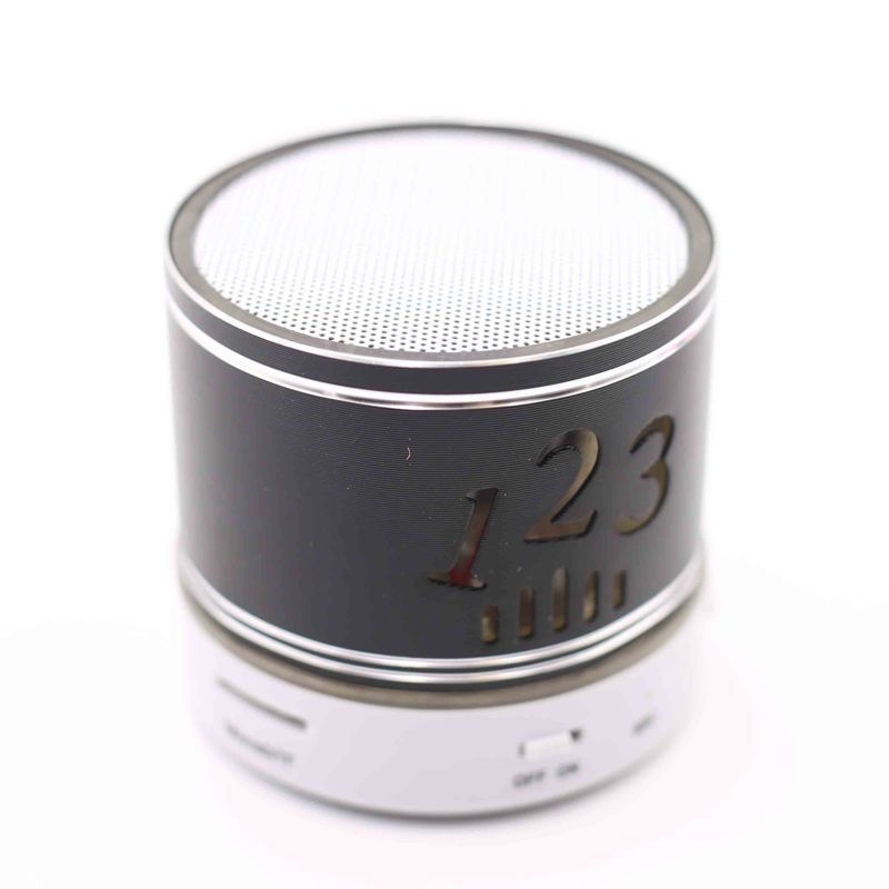 Mini Speaker Cylinder 123 Black