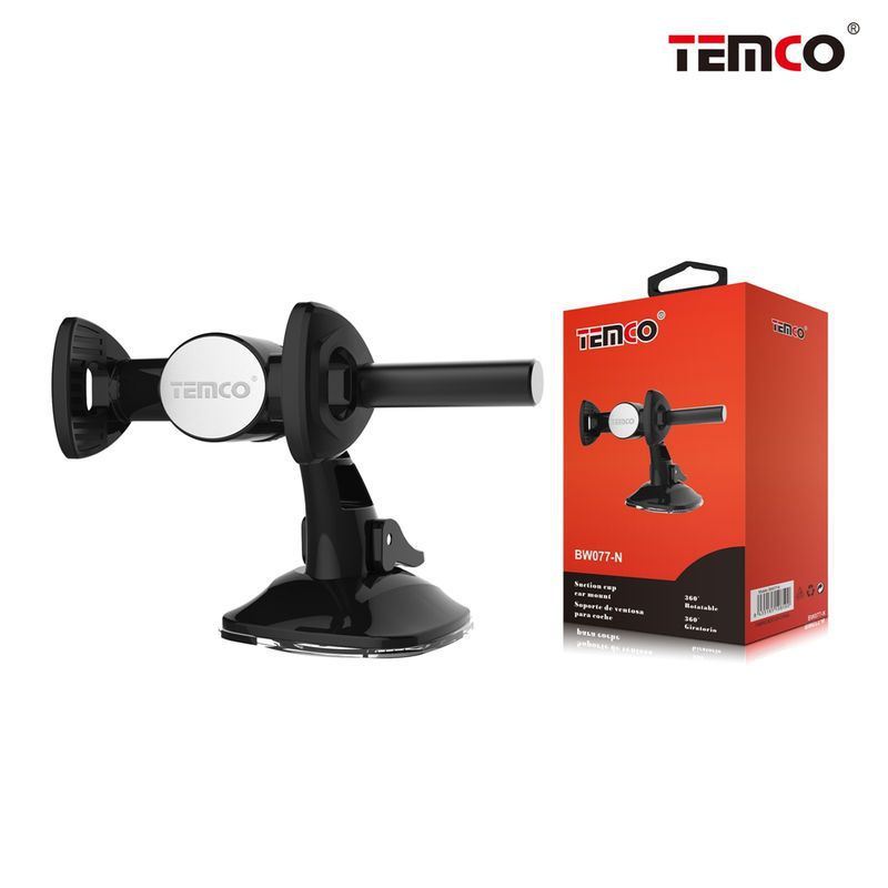 Mobile Suction Cup Black
