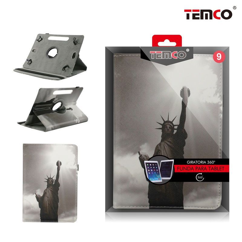 Universal Tablet Case 9.0 Statue of Liberty