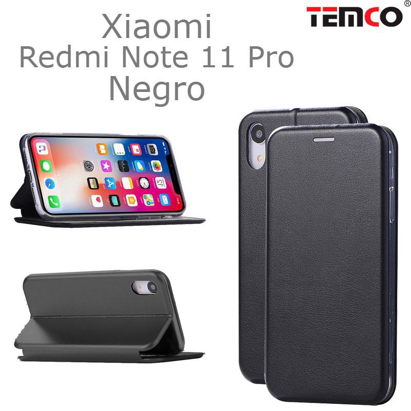 Funda Concha  Redmi Note11 Pro/Pro+ Negro