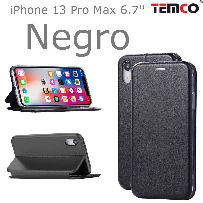 Funda Concha iPhone 13 Pro Max 6.7'' Negro