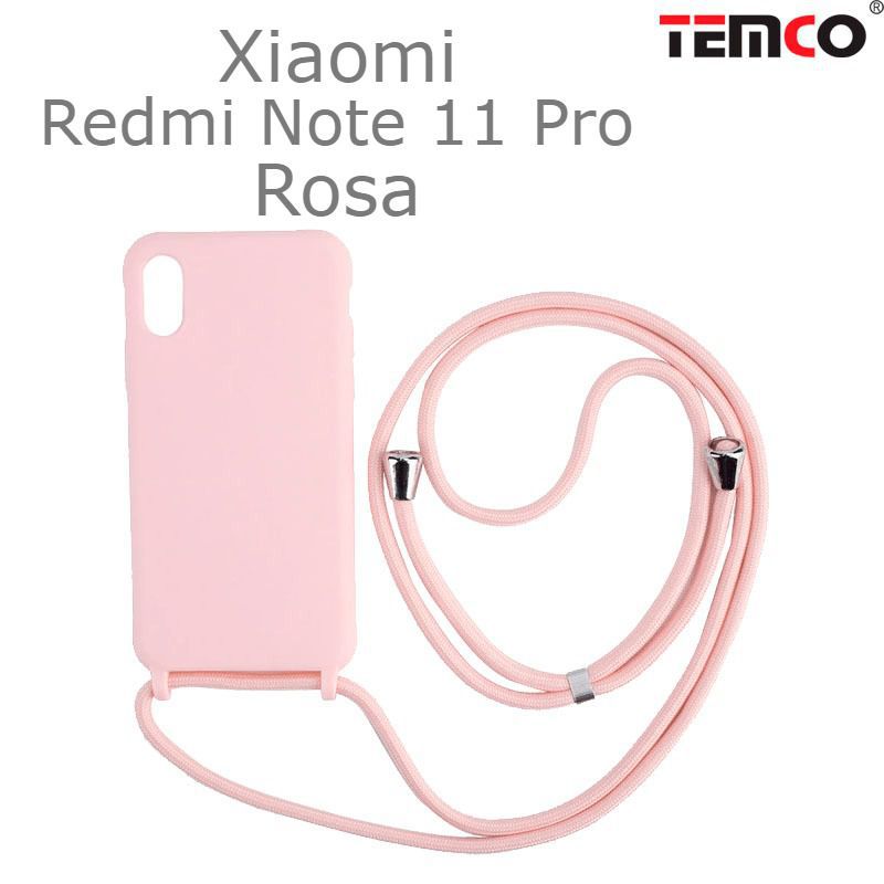 Funda Colgante Xiaomi Redmi Note 11 5G Pro Rosa