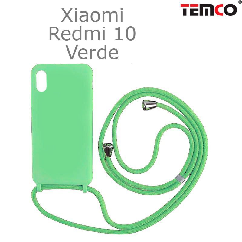 Funda Colgante Xiaomi Redmi 10 Verde