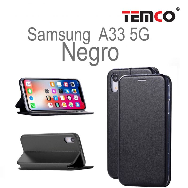 Funda Concha Samsung A33 5G  Negro