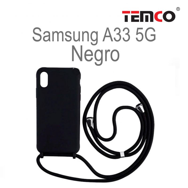Funda Colgante Samsung A33 5G Negro