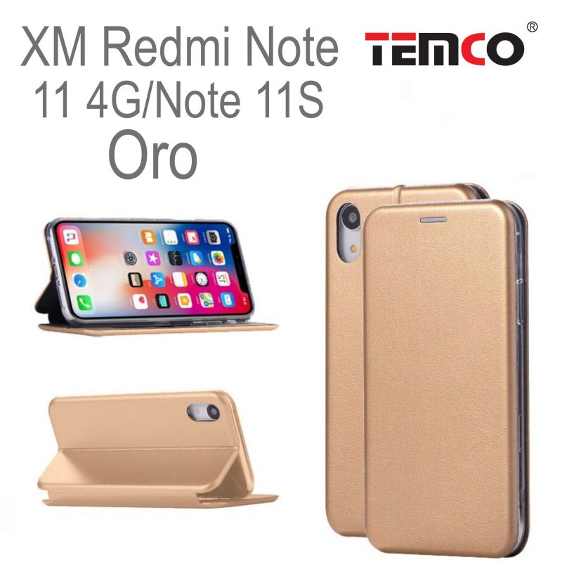 Funda Concha XM Redmi Note 11 4G/ Note 11S Oro