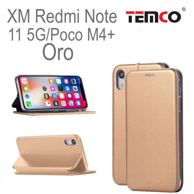Funda Concha XM Redmi Note 11 5G/ Poco M4 + Oro