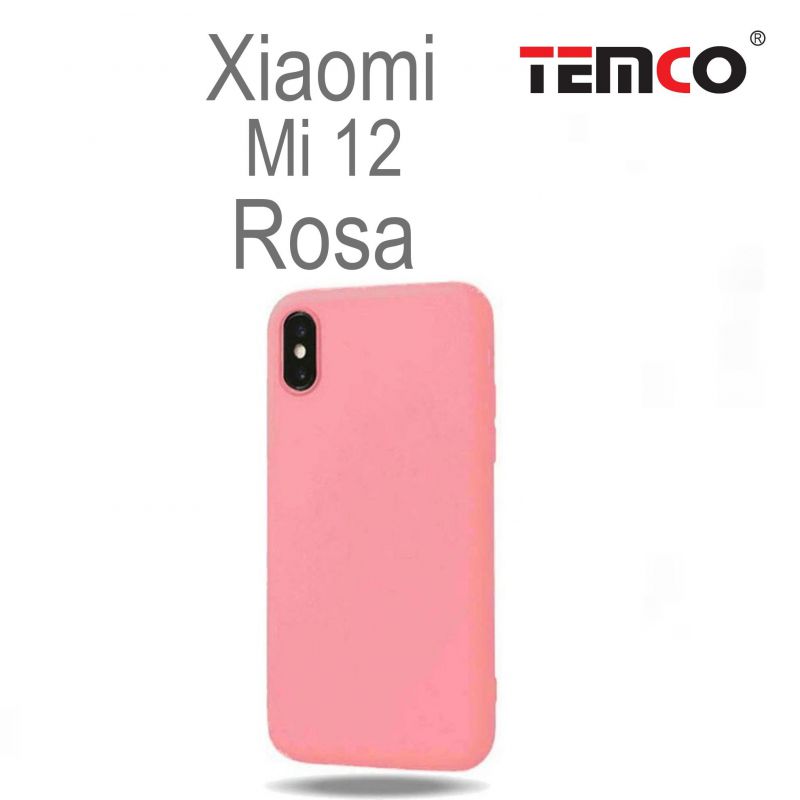 Funda Silicona Xiaomi Mi12  Rosa
