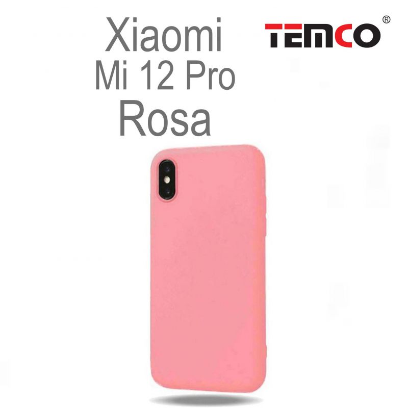 Funda Silicona Xiaomi Mi12 Pro Rosa