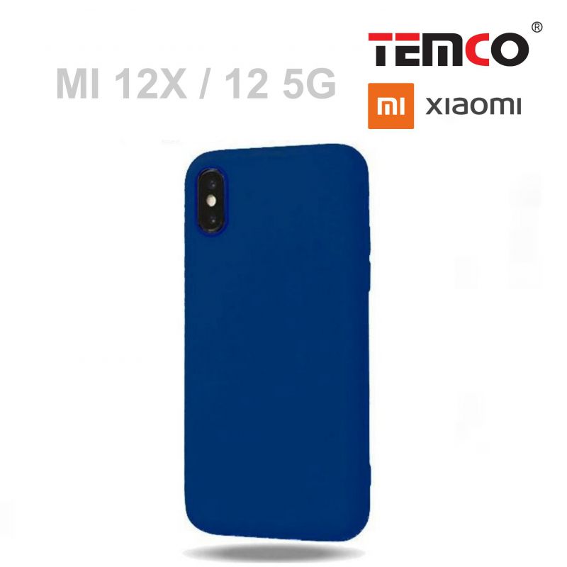 Funda Silicona Xiaomi Mi12 X Azul