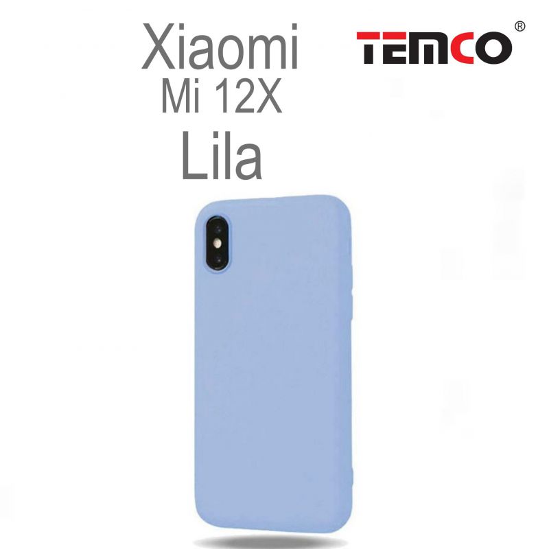 Funda Silicona Xiaomi Mi12 X Lila