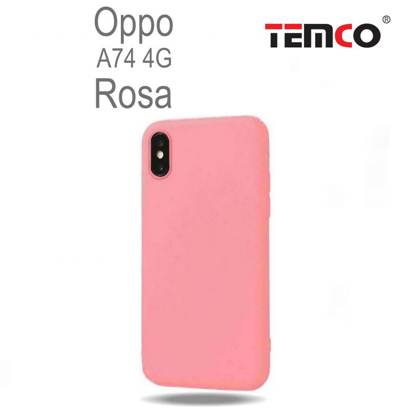 Funda Silicona Oppo A74 4G Rosa