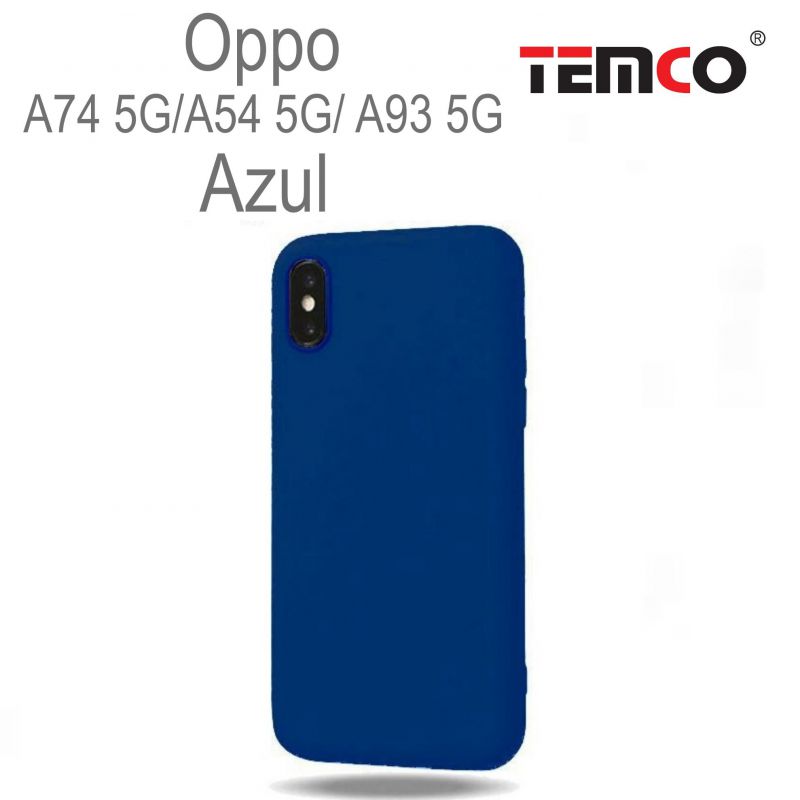 Funda Silicona Oppo A74 5G/ A54 5G/ A93 5G Azul