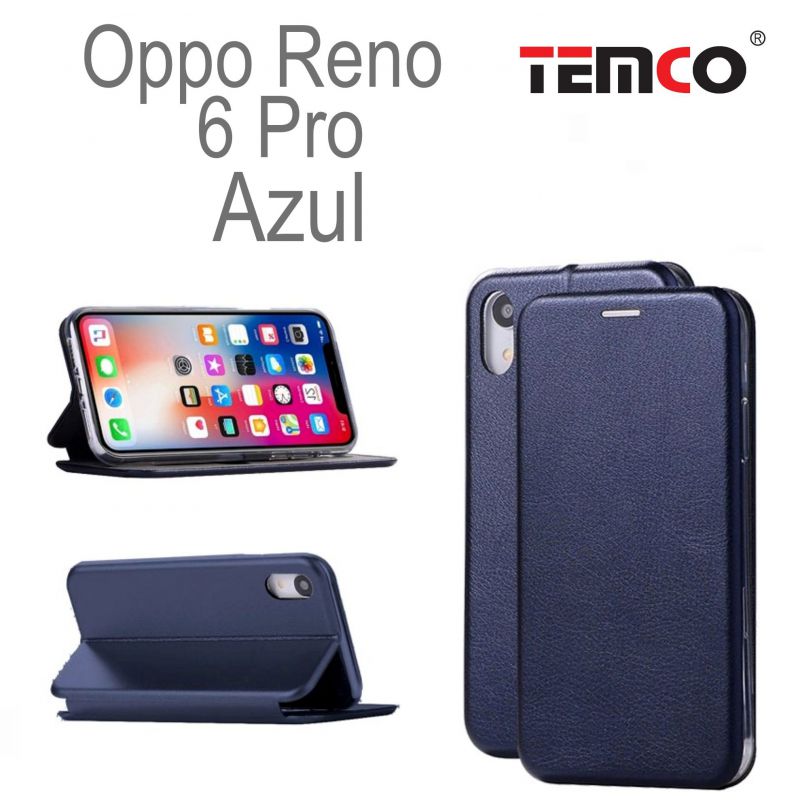 Funda Concha Oppo Reno 6 Pro Azul
