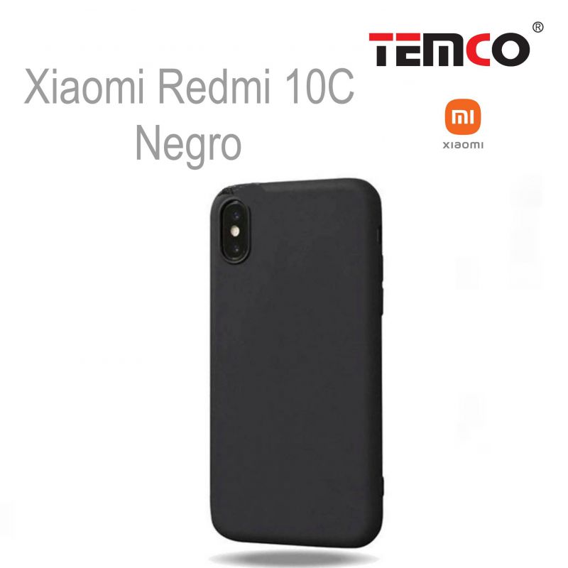 Funda Silicona Xiaomi Redmi 10c Negro