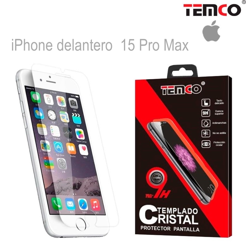 Cristal iPhone Delantero 15 PRO MAX