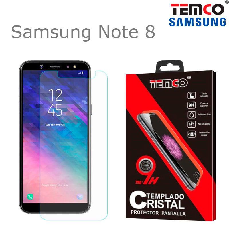 Transparent Tempered Glass Note 8