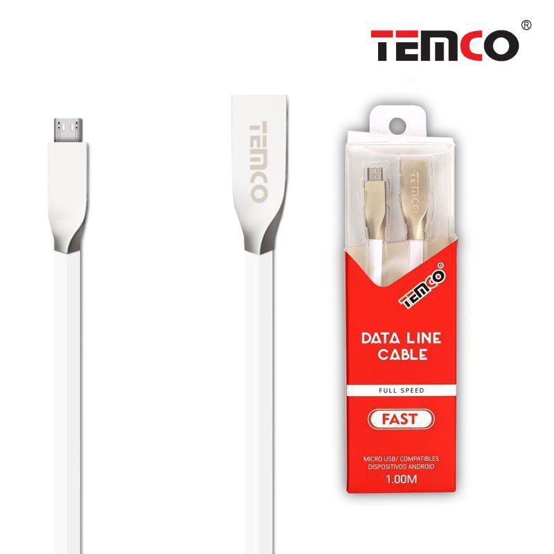 New Cable 5V 1A 1M Micro USB 5P White