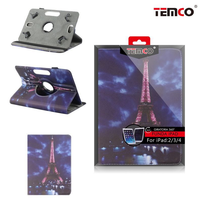 Ipad 2/3/4 Eiffel Tower case