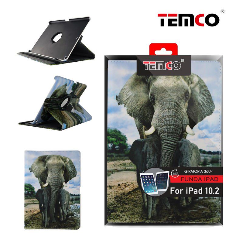 Funda iPad 7 10.2" / 8 10.2" Elephant
