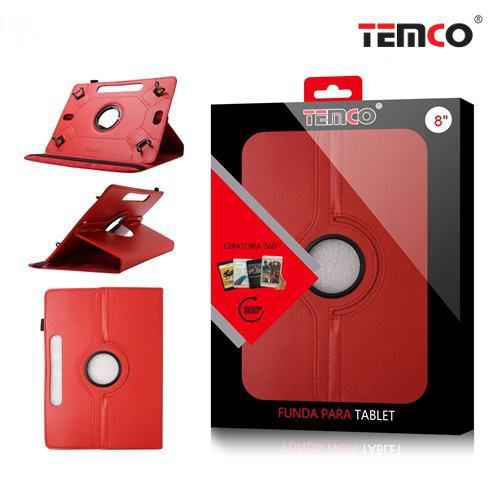 Universal Tablet Case 8.0 Red