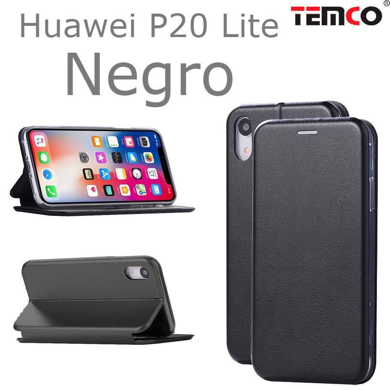 Funda Concha Huawei P20 Lite Negro
