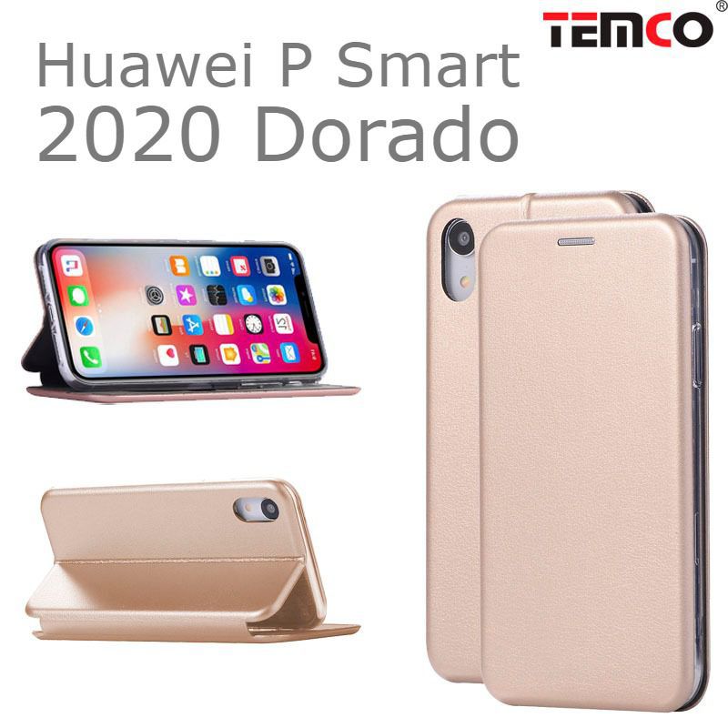 Funda Concha Huawei P Smart 2020 Dorado
