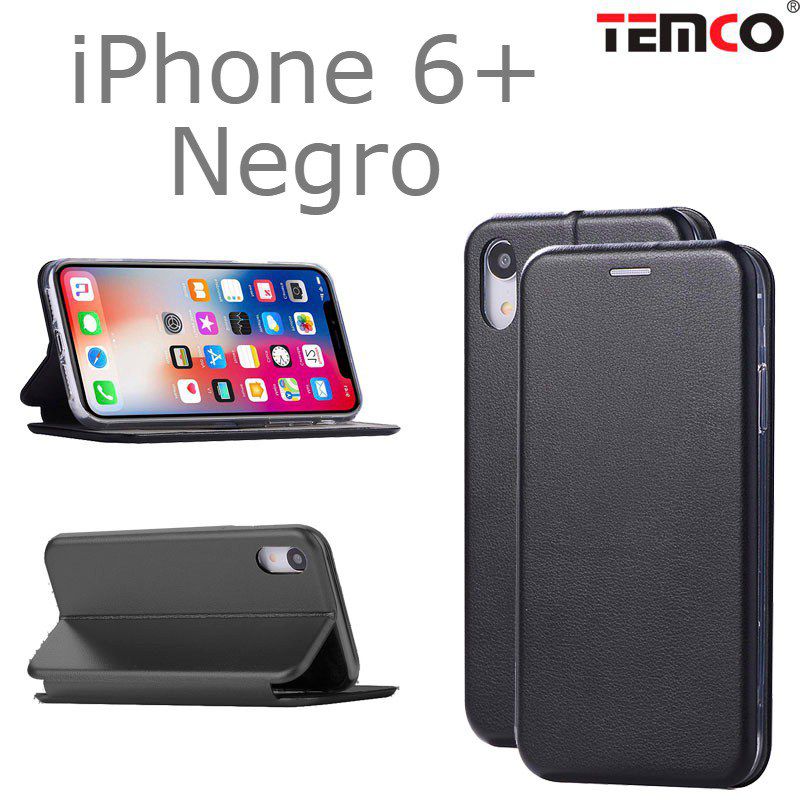 Funda Concha iPhone 6+ Negro