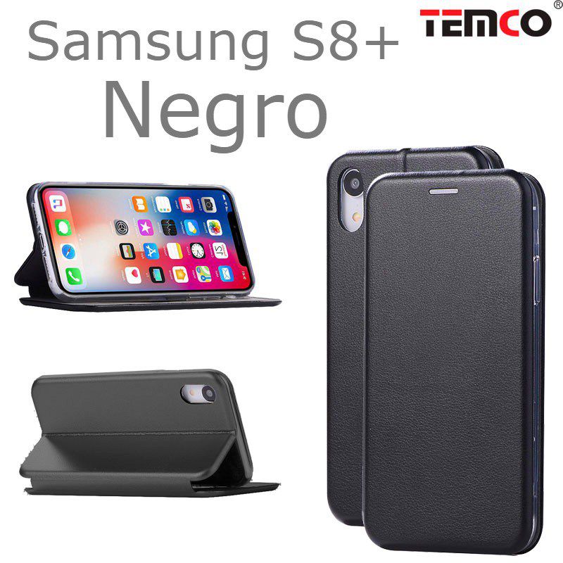 Funda Concha Samsung S8+ Negro