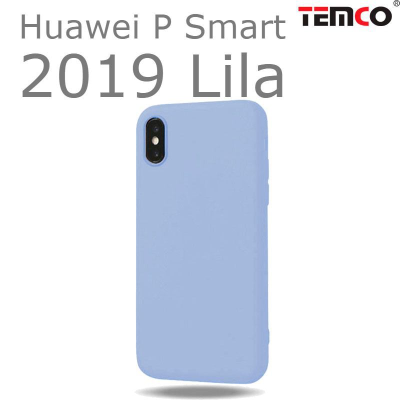 Funda Silicona Huawei P Smart 2019 Lila