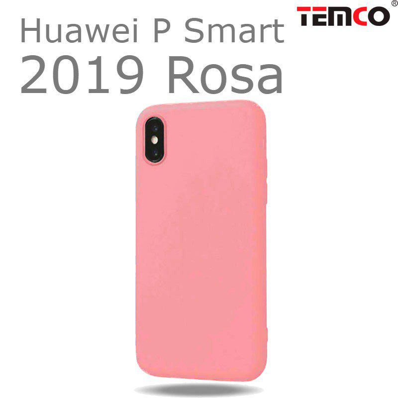 Funda Silicona Huawei P Smart 2019 Rosa
