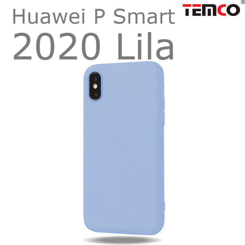 Funda Silicona Huawei P Smart 2020 Lila
