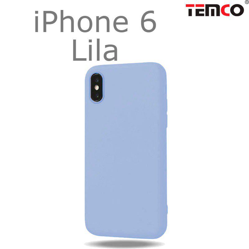 Funda Silicona iPhone 6 Lila