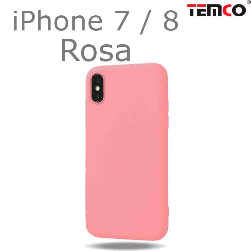 Funda Silicona iPhone 7 / 8 Rosa