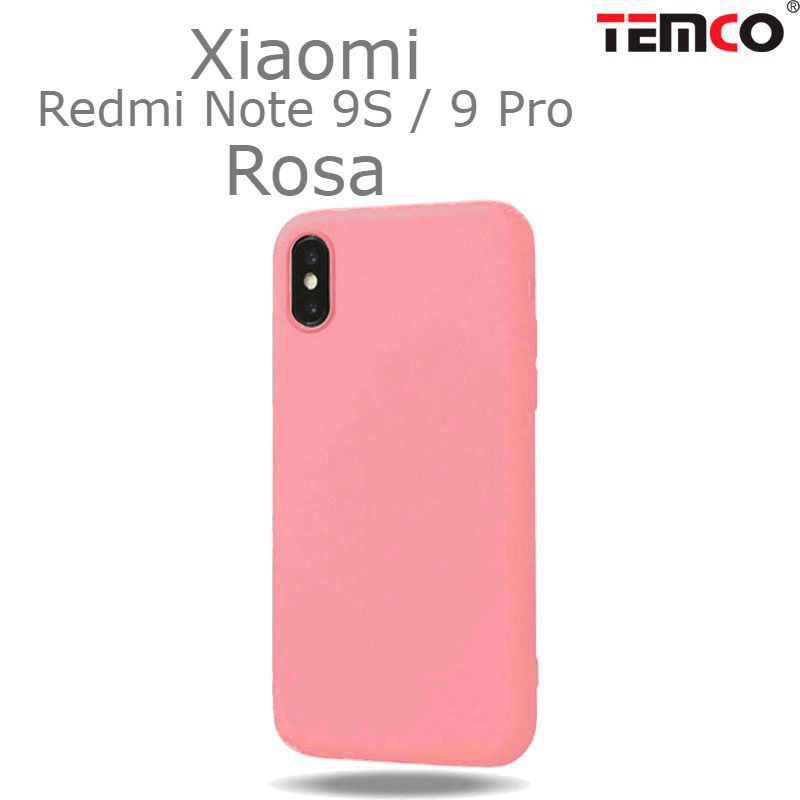 Funda Silicona Xiaomi Redmi Note 9S / 9 Pro Rosa