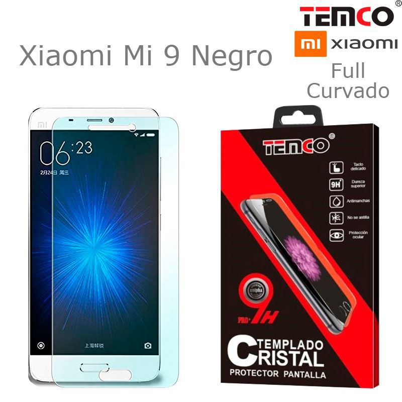 Cristal Full 3D Xiaomi Mi 9 Negro