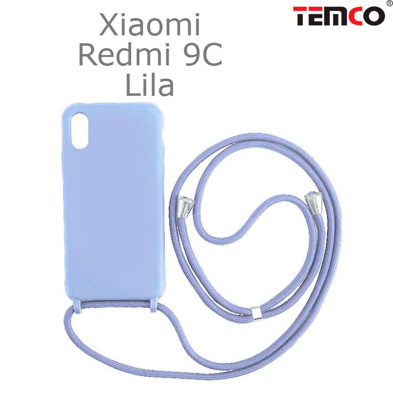 Funda Colgante Xiaomi Redmi 9C Lila