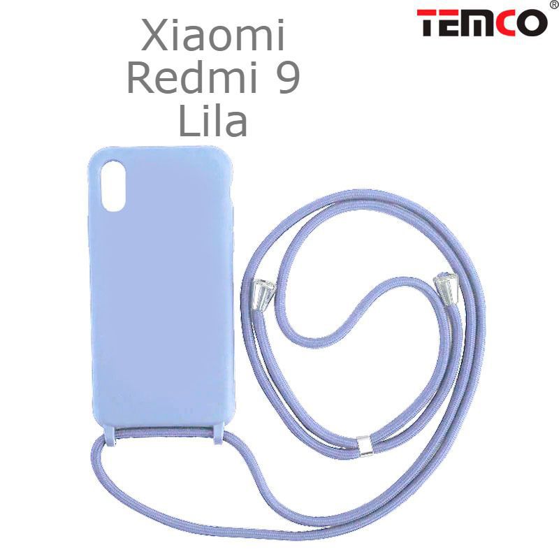 Funda Colgante Xiaomi Redmi 9 Lila