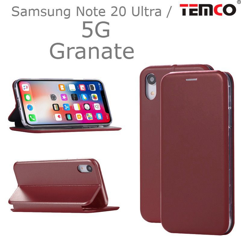 Funda Concha Samsung Note 20 Ultra / 5G Granate