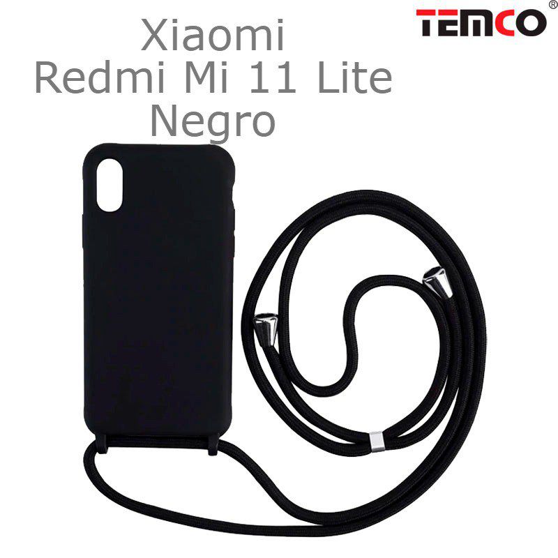 Funda Colgante Xiaomi Redmi Mi 11 Lite Negro